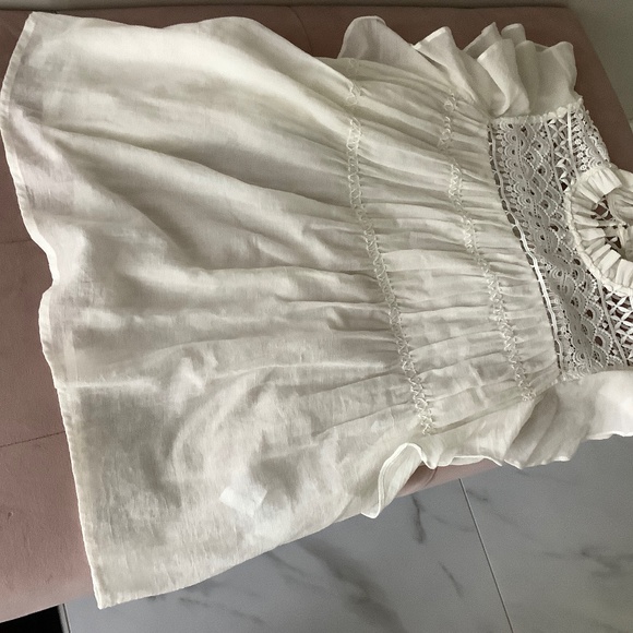 See You Soon summer top, white - Picture 1 of 2